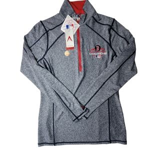 Women's Boston Red Sox Antigua 2018 World Series Champion 1/4-Zip Pullover Small